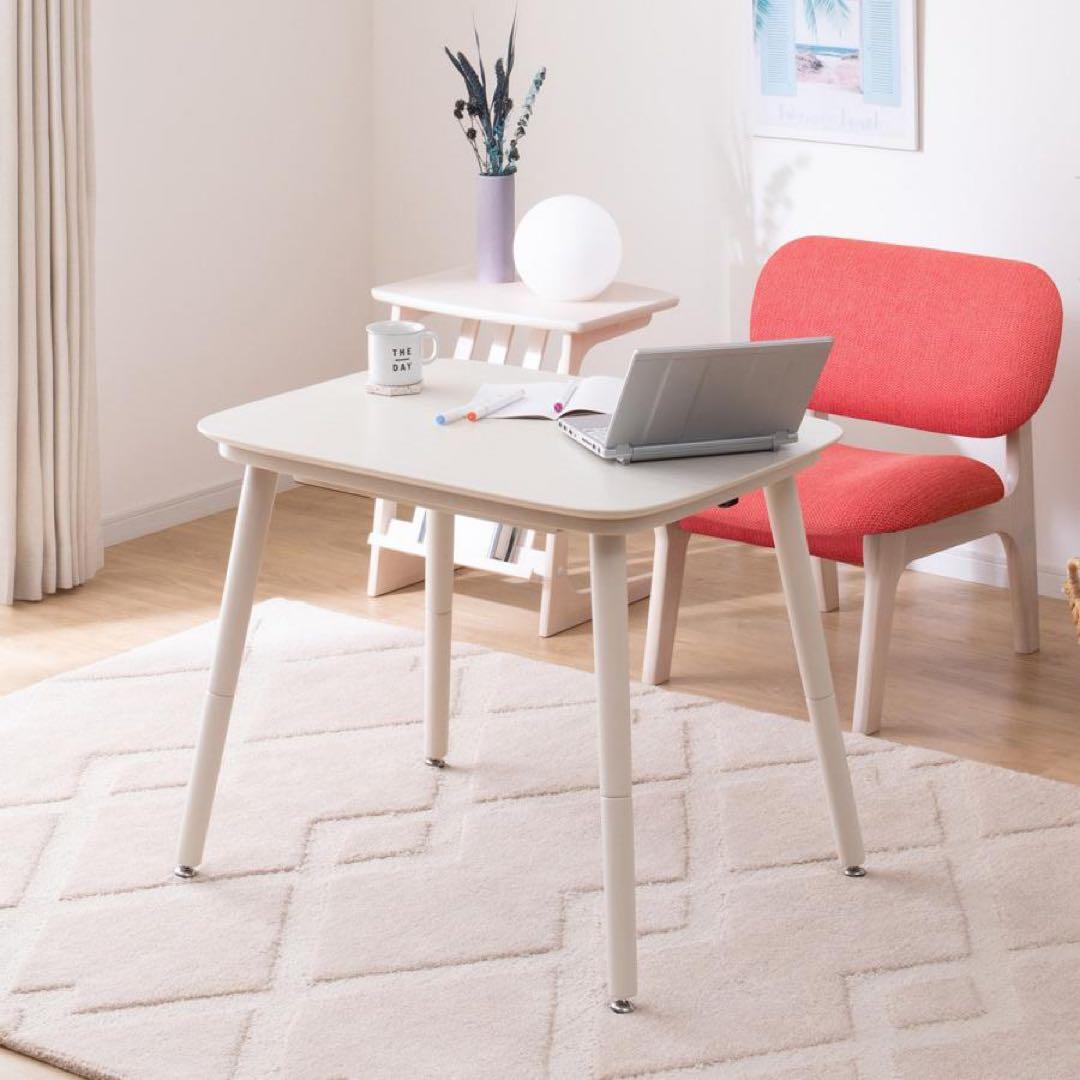 即日発送 ニトリ高さが変えられる2Wayこたつテーブル NV02 8060 WW