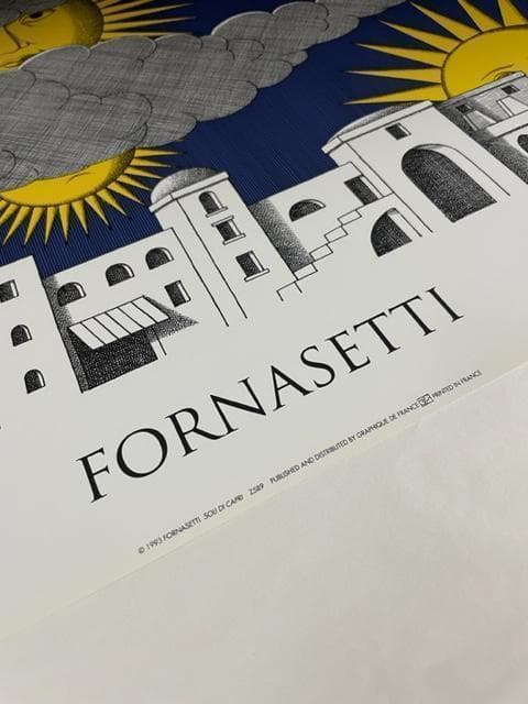 アートポスター ピエロ フォルナセッティ カプリの太陽 Fornasetti