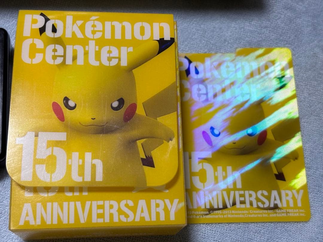 ワ*)様 ピカチュウ ポケモンセンター 15周年 カードプレミアムセット サプラ
