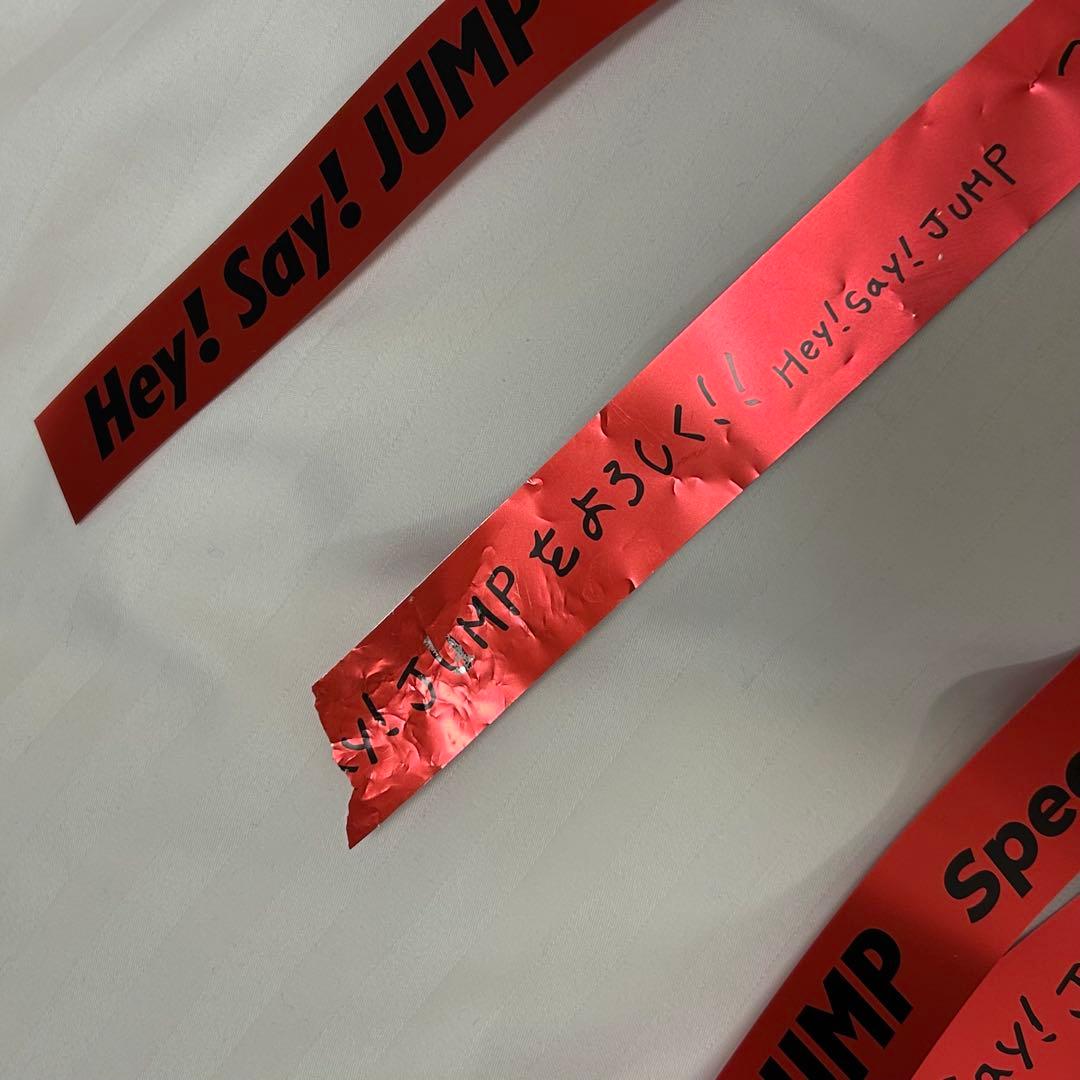Hey!Say!JUMP カウコン JUMParty 銀テープ 赤 山田涼介