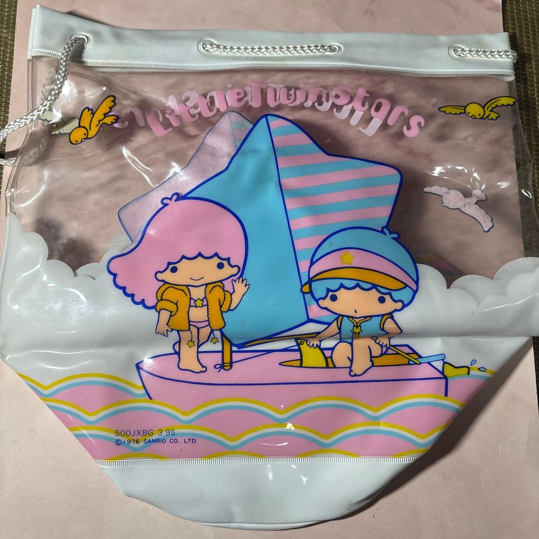 サンリオ レトロ キキララ ビーチバッグ - メルカリ