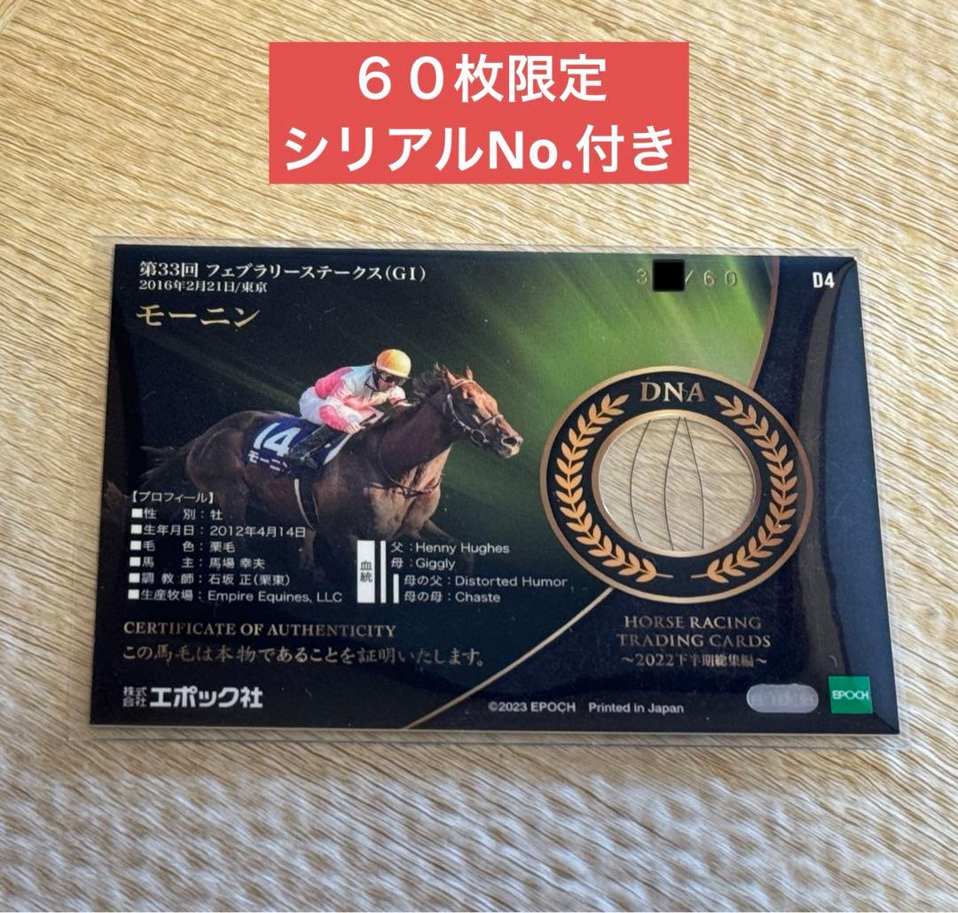 ホースレーシング トレーディングカード 2022下半期 DNAカード