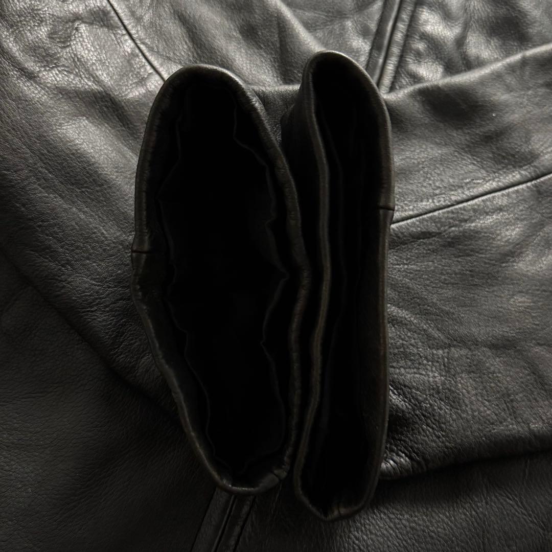 Eddie Bauer Leather Jacket 【希少サイズ】エディーバウアー 3XL