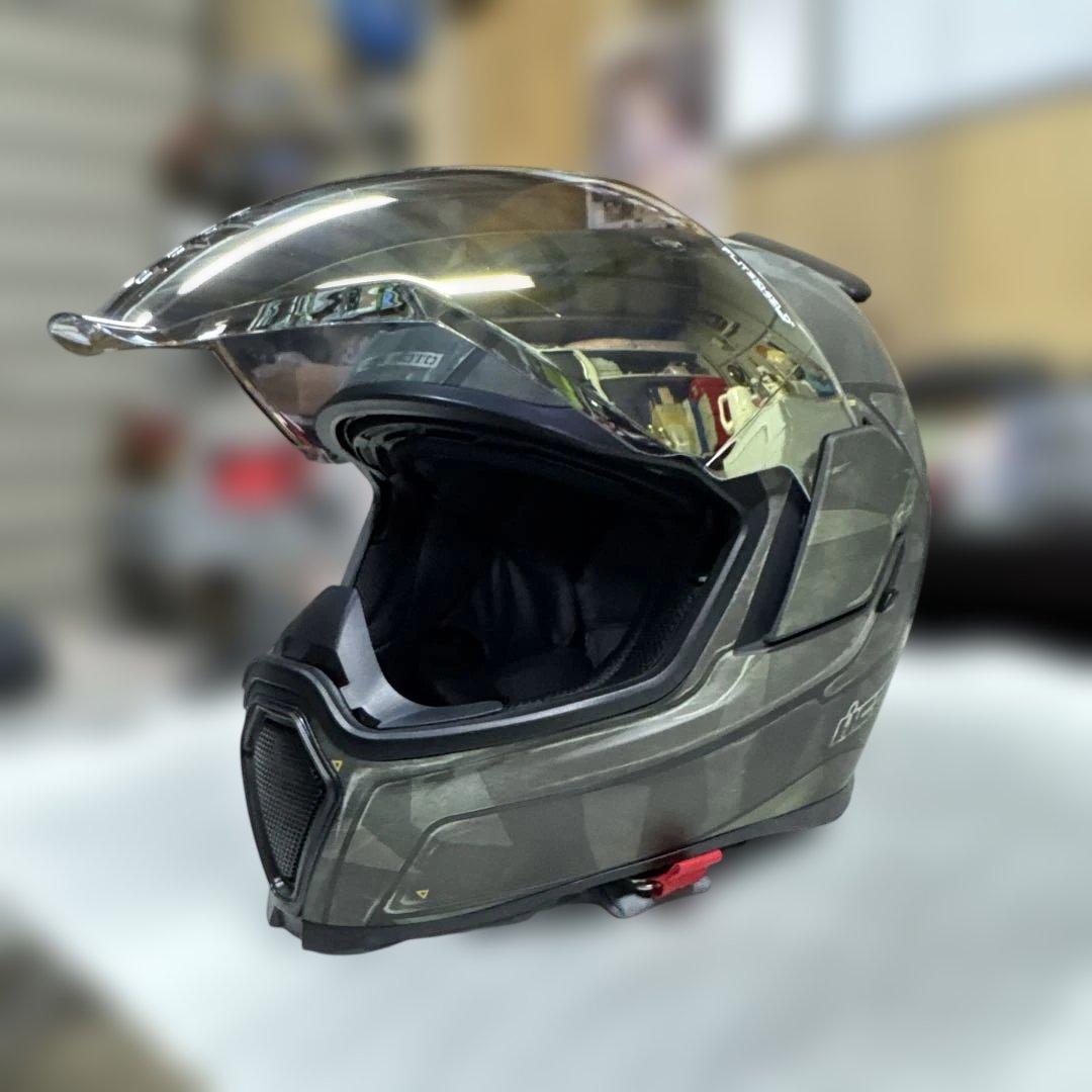 アイコン　エアーフライト バトルスカー2 XL 取説とクリアシールドと袋付き