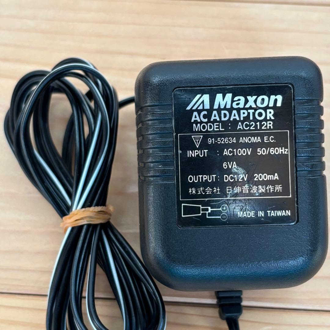 MAXON AD-900 アナログディレイ 前期型　完動品 純正アダプター付