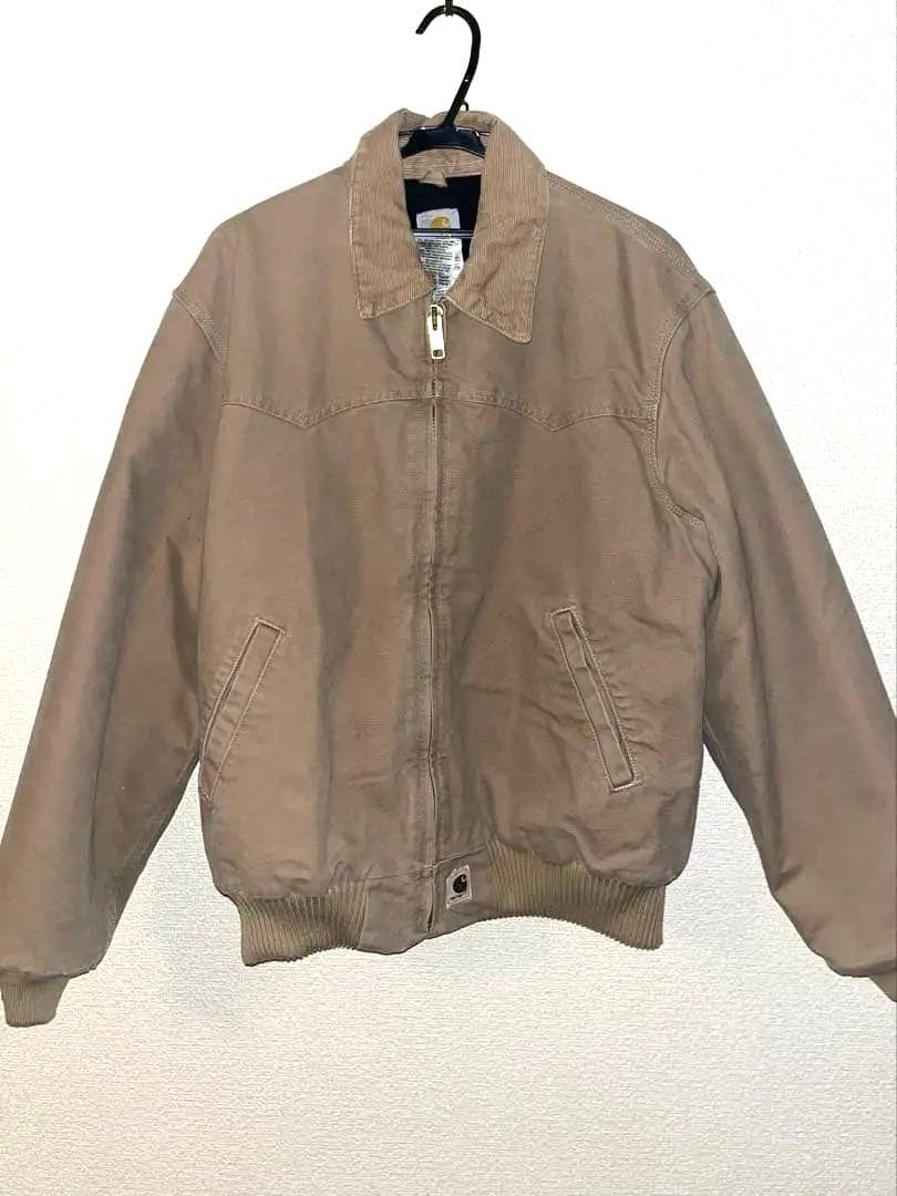 Carhartt ダック/デトロイト ジャケット ブラウン 短丈 L〜XL相当 Carhartt（カーハート） ブルゾン アウター デトロイトジャケット