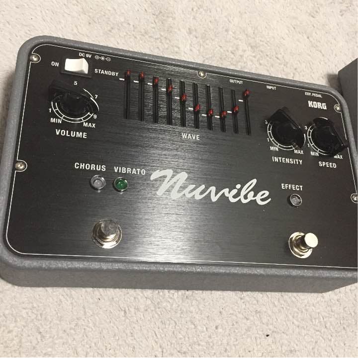 KORG Nu-vibe エフェクター 希少エフェクター KORG NUVIBE uni-vibe