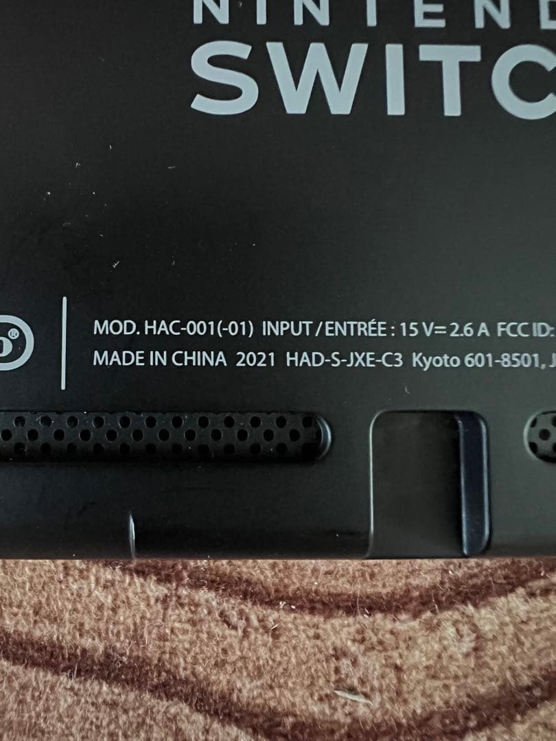 Nintendo Switch ニンテンドースイッチ本体　ネオン①