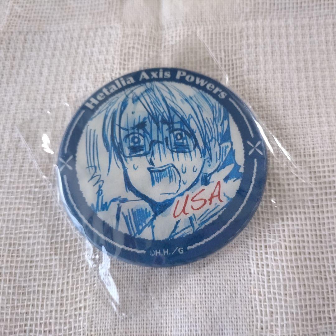 ヘタリア アメリカ チェンジング缶バッジ しちへんげだよっ！ 七変化