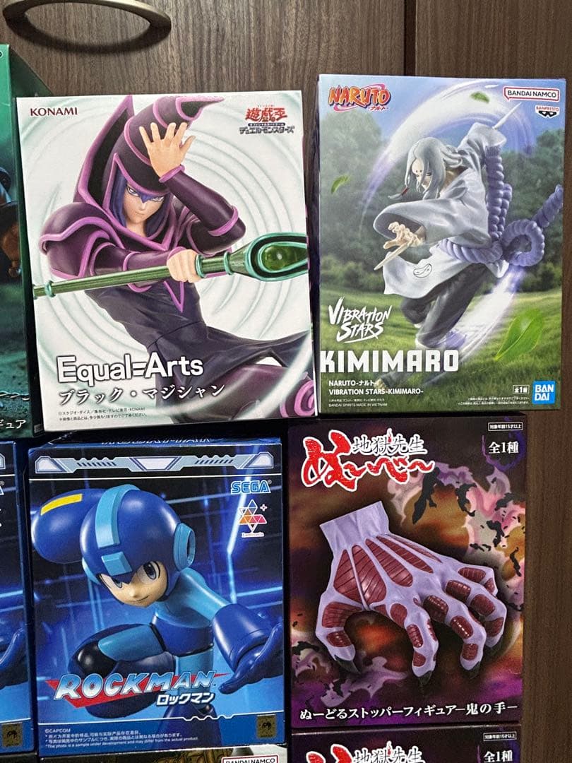 プライズフィギュアまとめ売り ガチアクタ ダンダダン 呪術廻戦 遊戯王