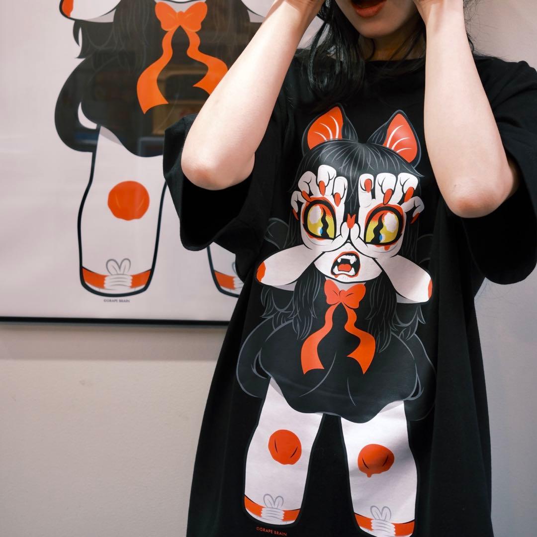 GRAPE BRAIN BEAMS 戦慄！にぎるちゃん 222 黒 XL 箱付 - メルカリ