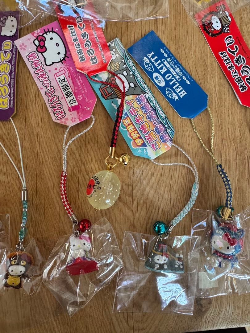 へ*可様 ハローキティ 根付セット 36個　ご当地限定多数