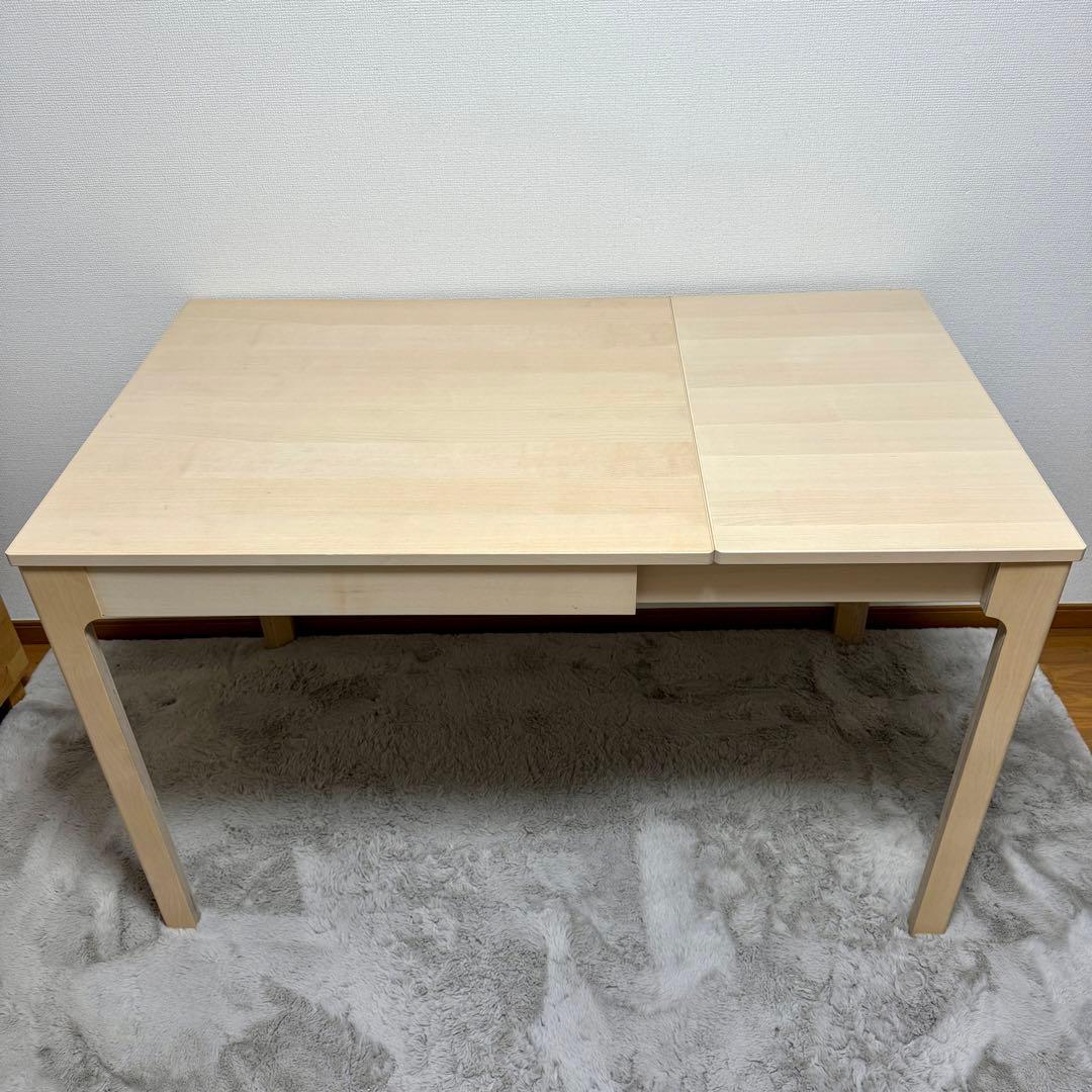 【美品/送料込み】IKEA イケア エーケダーレン ダイニング テーブル　伸長式