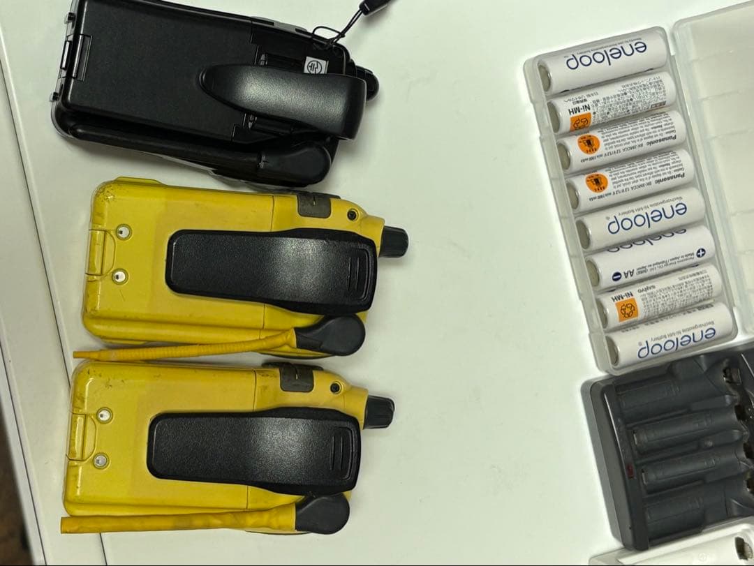 特定省電力トランシーバー10台セット エネループおまけ 電池の数追加