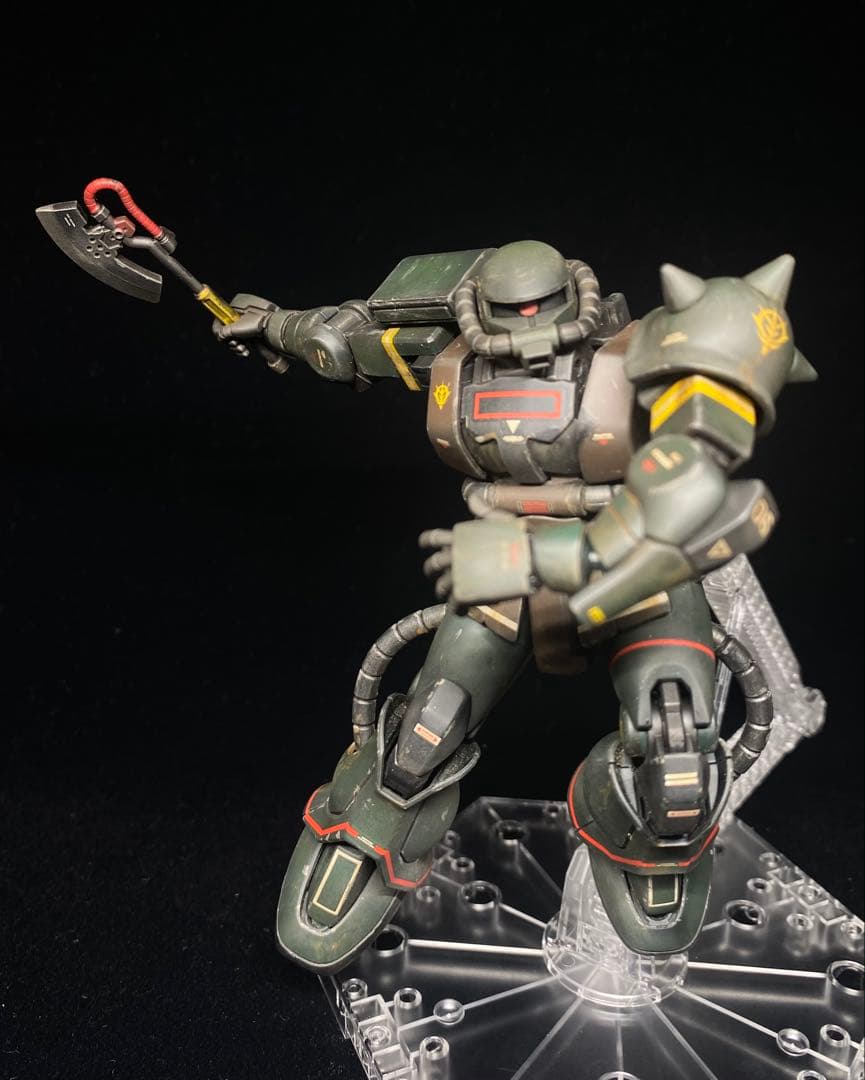 【ガンプラ完成品】　HG リアルタイプザクⅡ