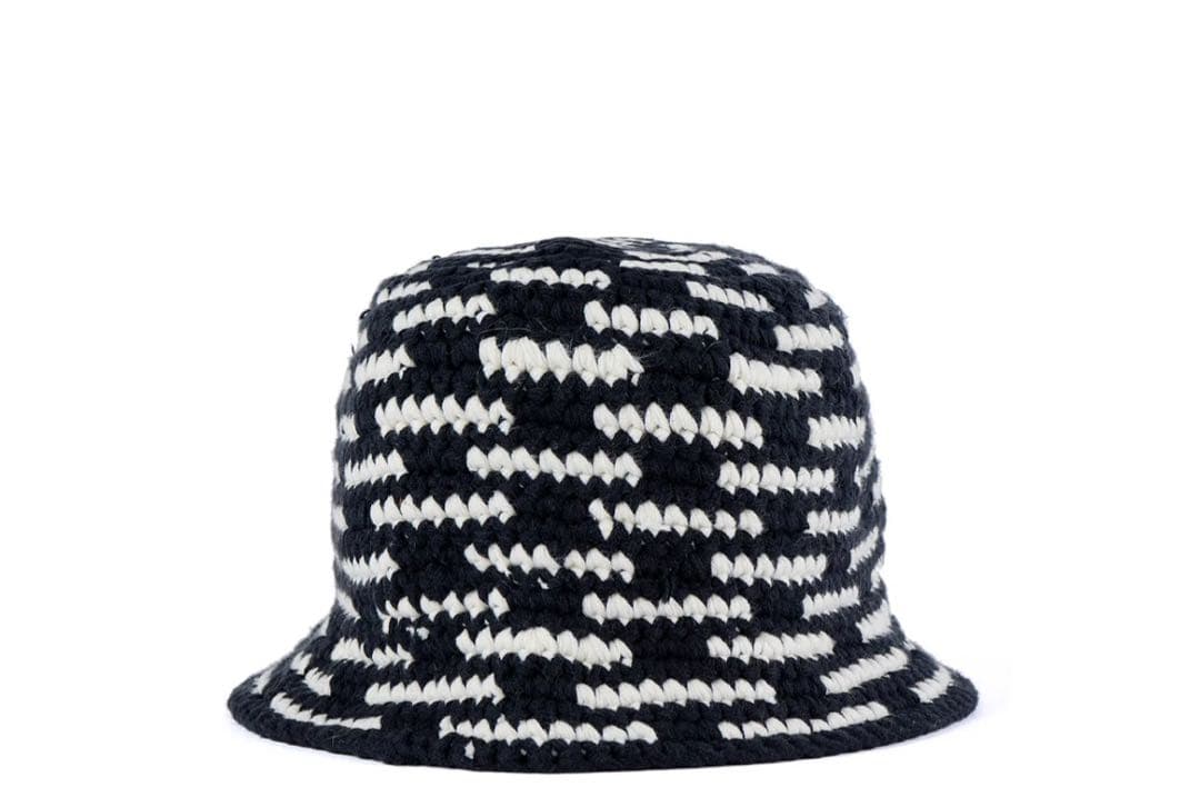 SAINT M×××××× セントマイケル KNIT BUCKET HAT セントマイケル KNIT