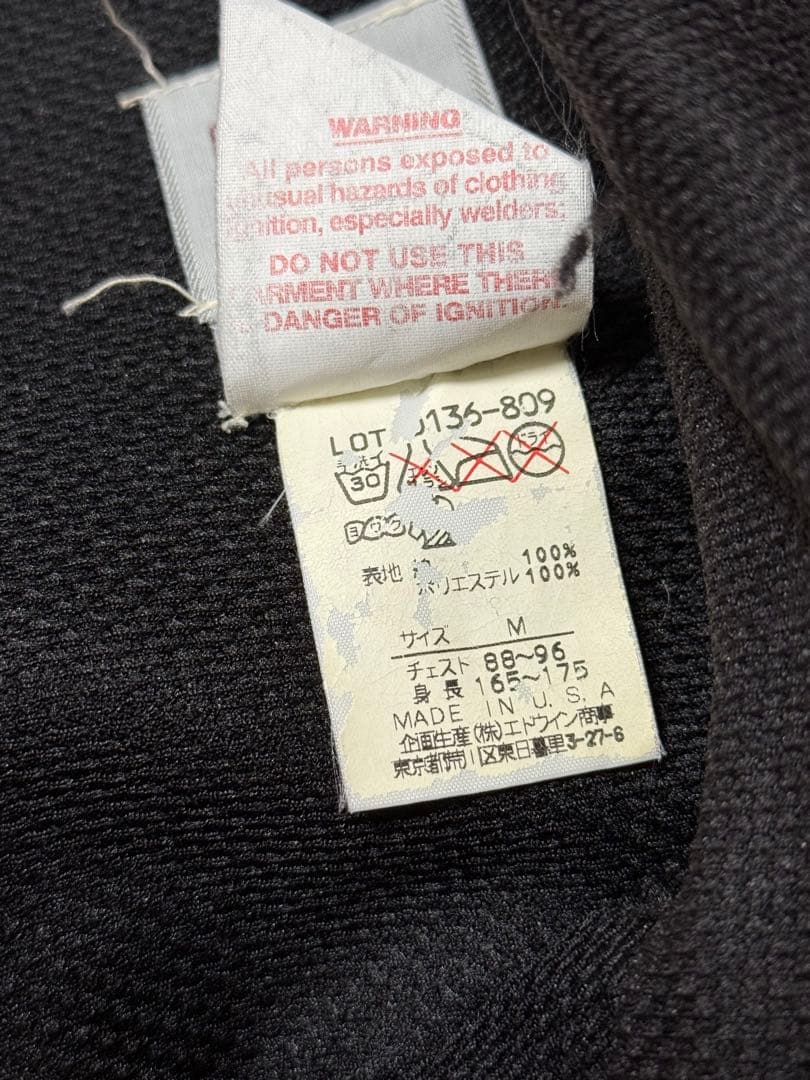 Carharttアクティブジャケット90s赤色Msize希少