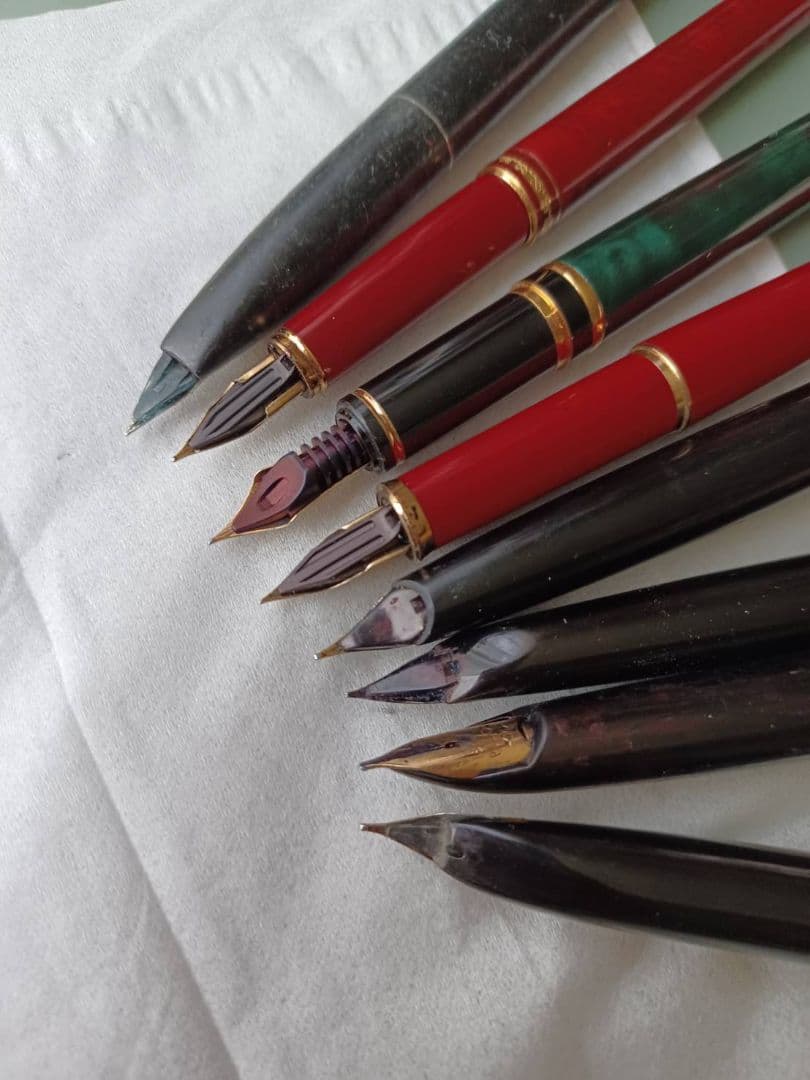 万年筆 14k など 8本 ジャンク まとめ レトロ 刻印あり