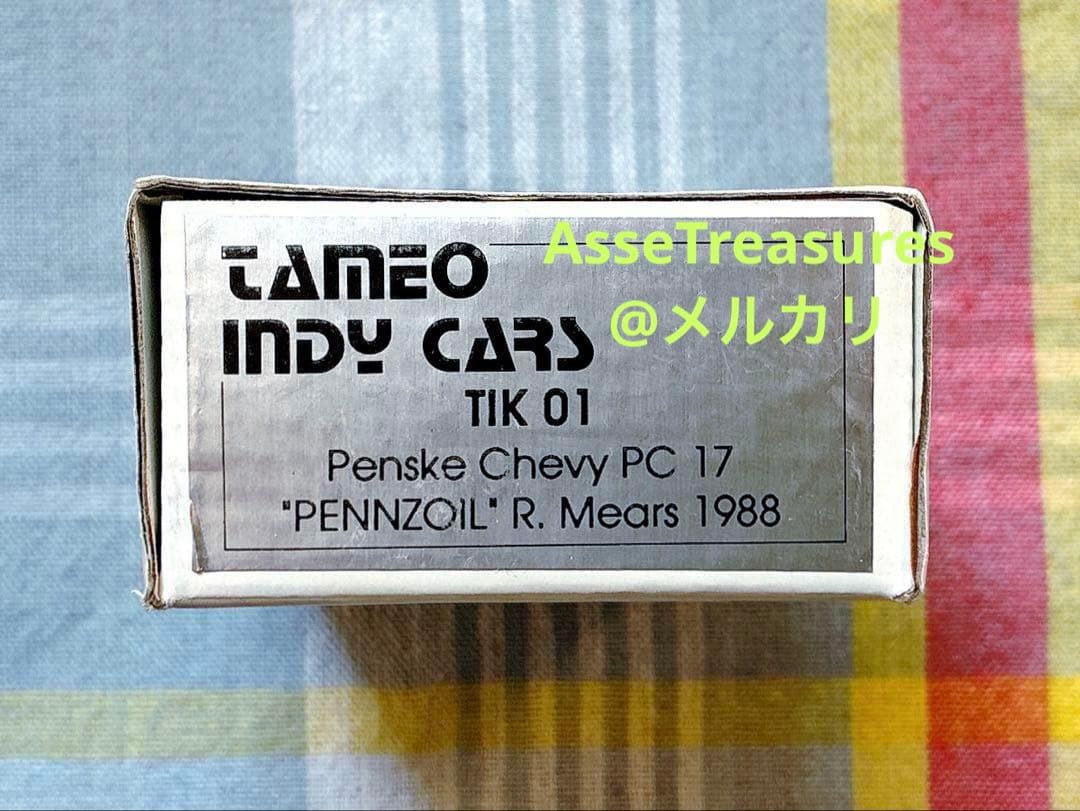 TAMEO 1/43 ペンズオイル ペンスキー・シボレー インディ500ウィナー