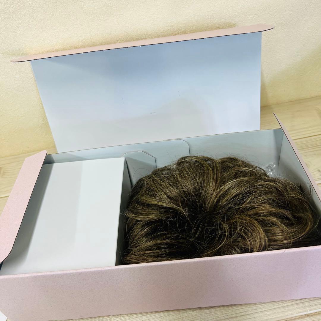 KNTファッションウィッグ カオリスタイル エアリーカール アッシュゴールド