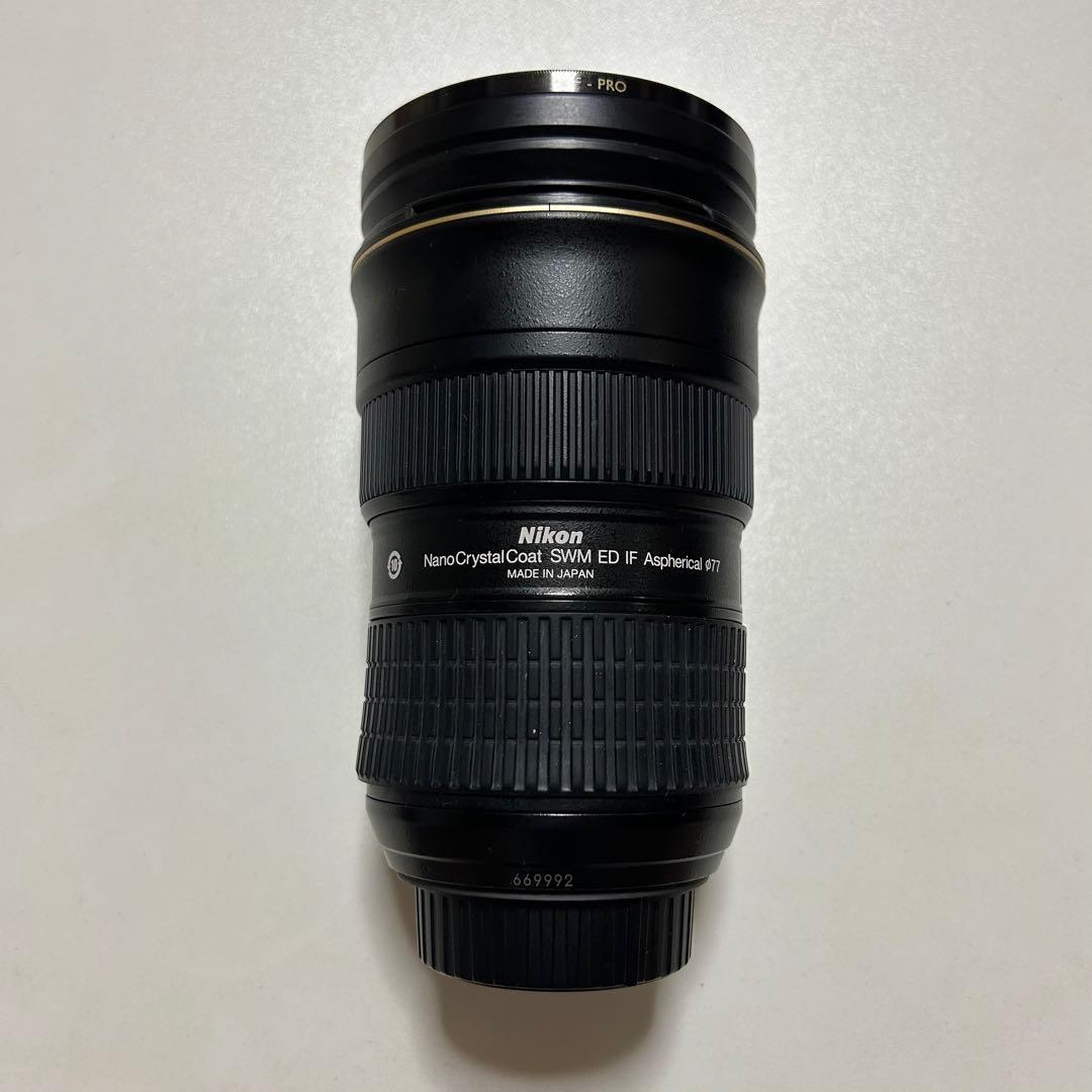 AF-S NIKKOR 24-70mm F2.8 ポーチ、箱付き