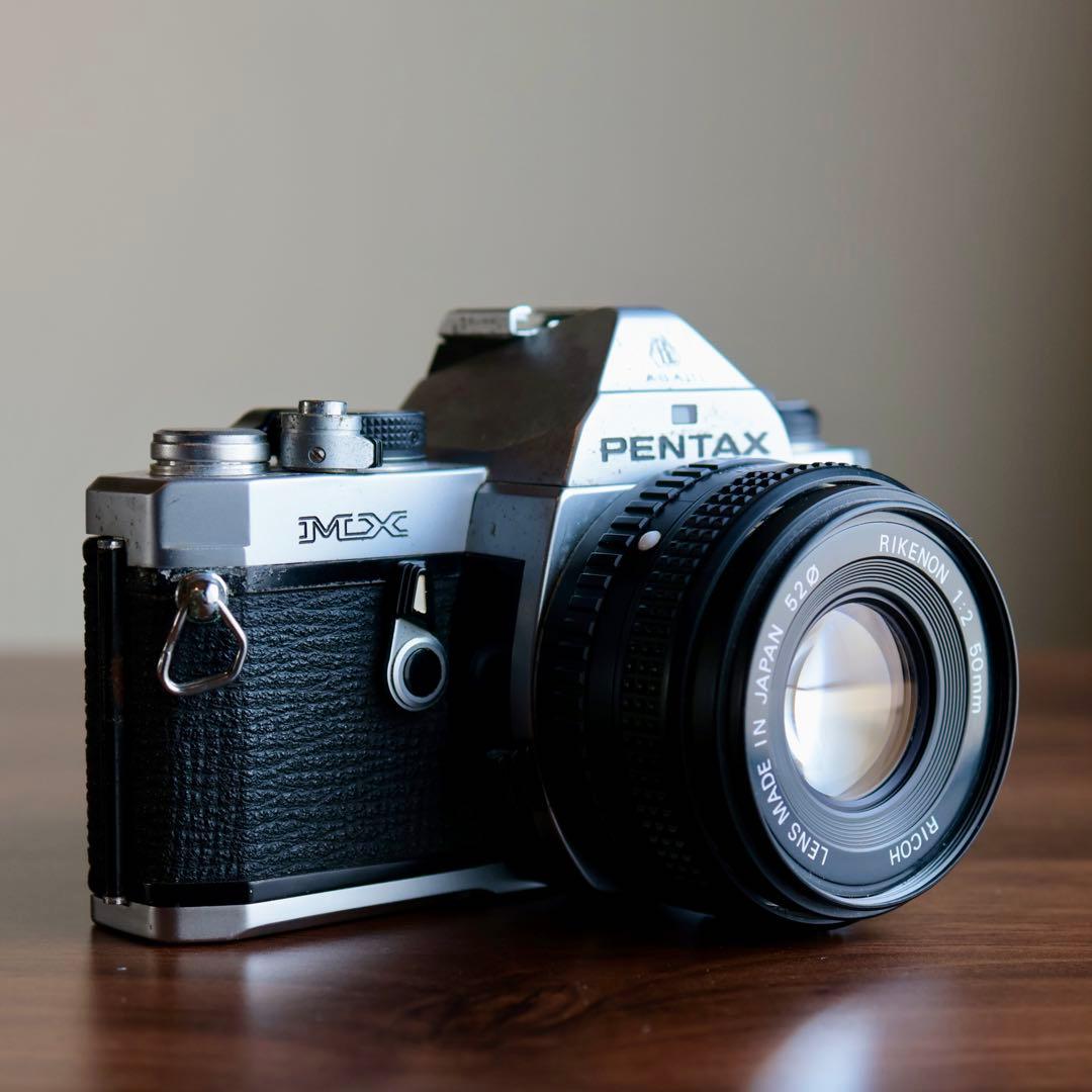 ジャンク】PENTAX MX 2台＋RIKENON F2 50mm
