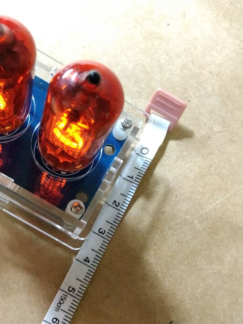 坂*呂様 ニキシー管時計 Z573、574混在 6球 完成品 ケース入り - メルカリ