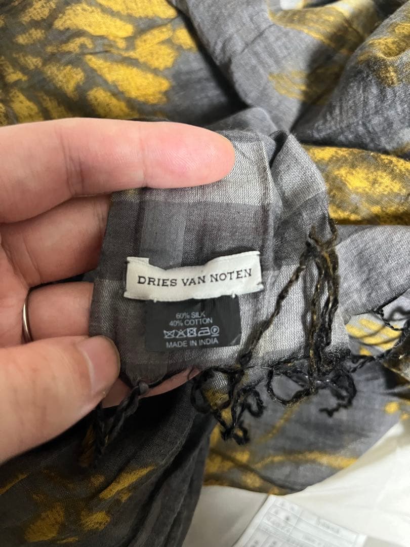 最終値下げ　dries van noten スカーフ