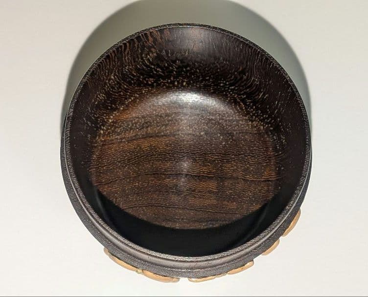 茂利漆』茶器 光宣作 棗 茶道具 茶入 漆芸 浮彫 花梅表千家裏