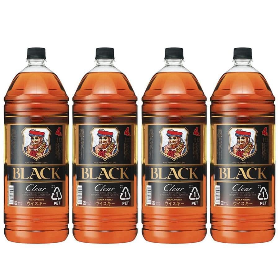 ブラックニッカ 4L PETボトル 4本セット - メルカリ