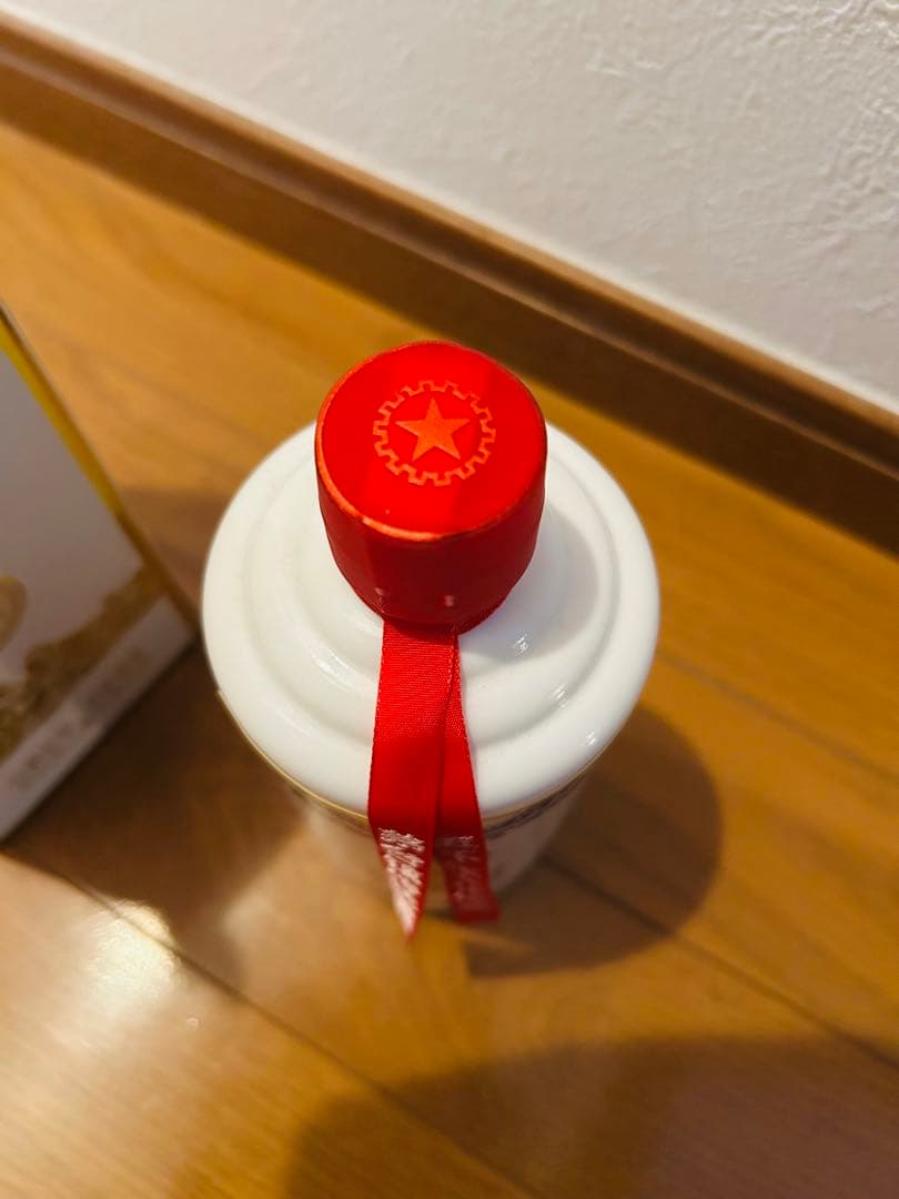 希少 五星 中国酒 貴州茅台酒 MOUTAI マオタイ酒 箱付 貴州省 白酒 徳川