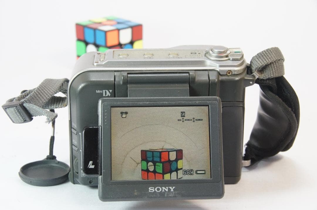 【動作品】 SONY ビデオカメラ DCR-SC100 miniDV ダビング