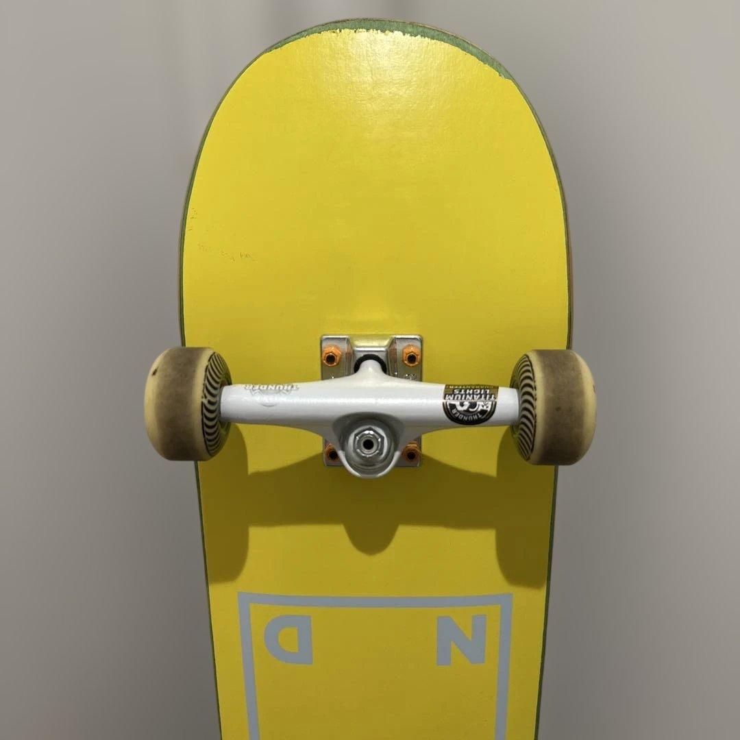WKND イエロー スケートボード コンプリート デッキ