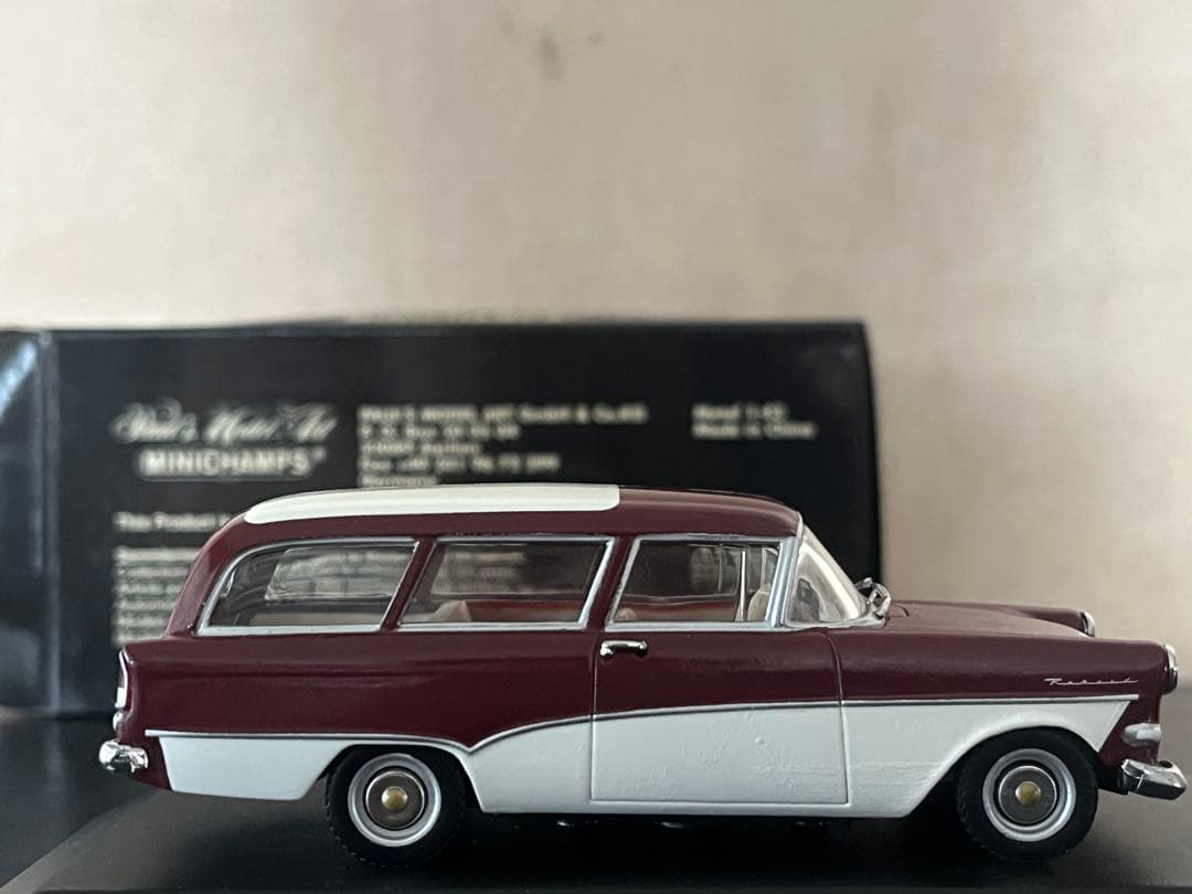 安麻呂さま　専用　オペル レコルト モーリスミニ 1/43