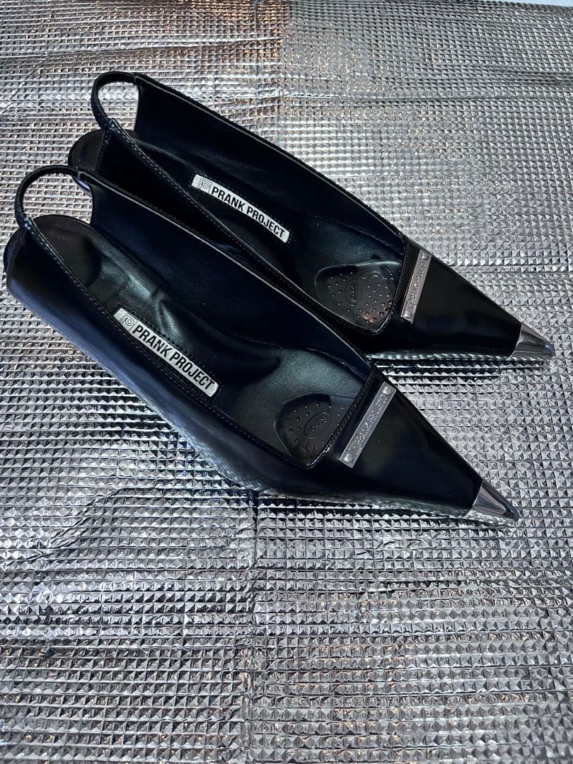 【PRANK PROJECT】 ポインテッドトゥミュール ブラック