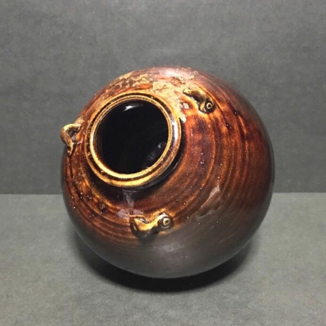 常滑焼・名工 吉川雪堂・レア希少品・花瓶