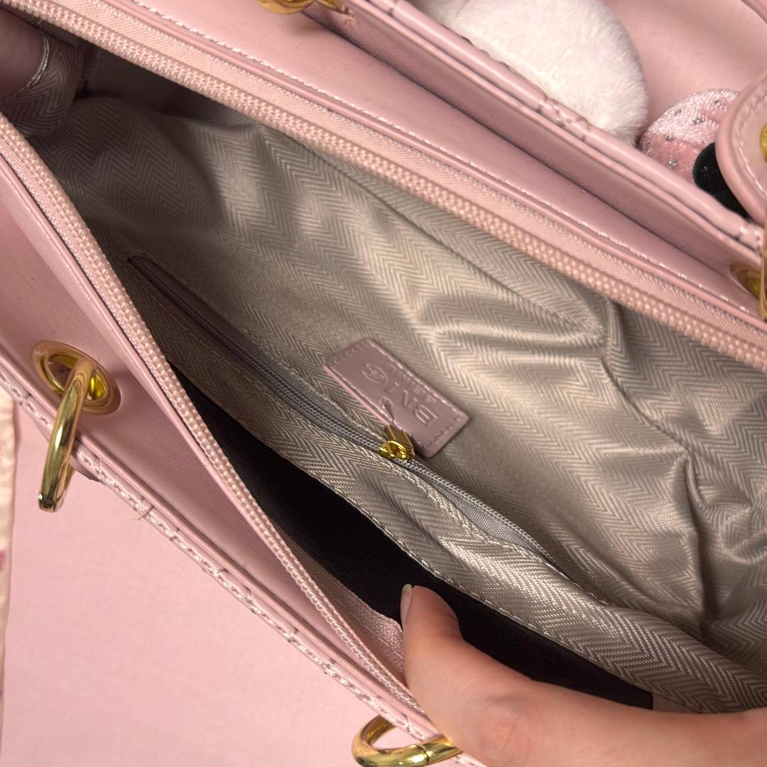 ハンドメイド　新品　ハローキティバッグ　カバン　キラキラストーン