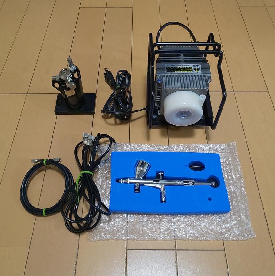 リニアコンプレッサーL5 エアブラシ レギュレーターセット エアーブラシ