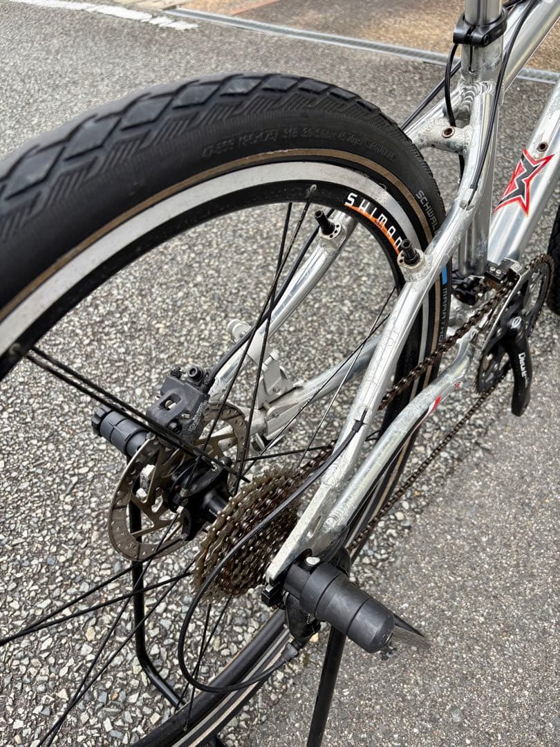 超激レアAZONICのMTB DEORE油圧ディスク 往年の名車 すぐ乗れます