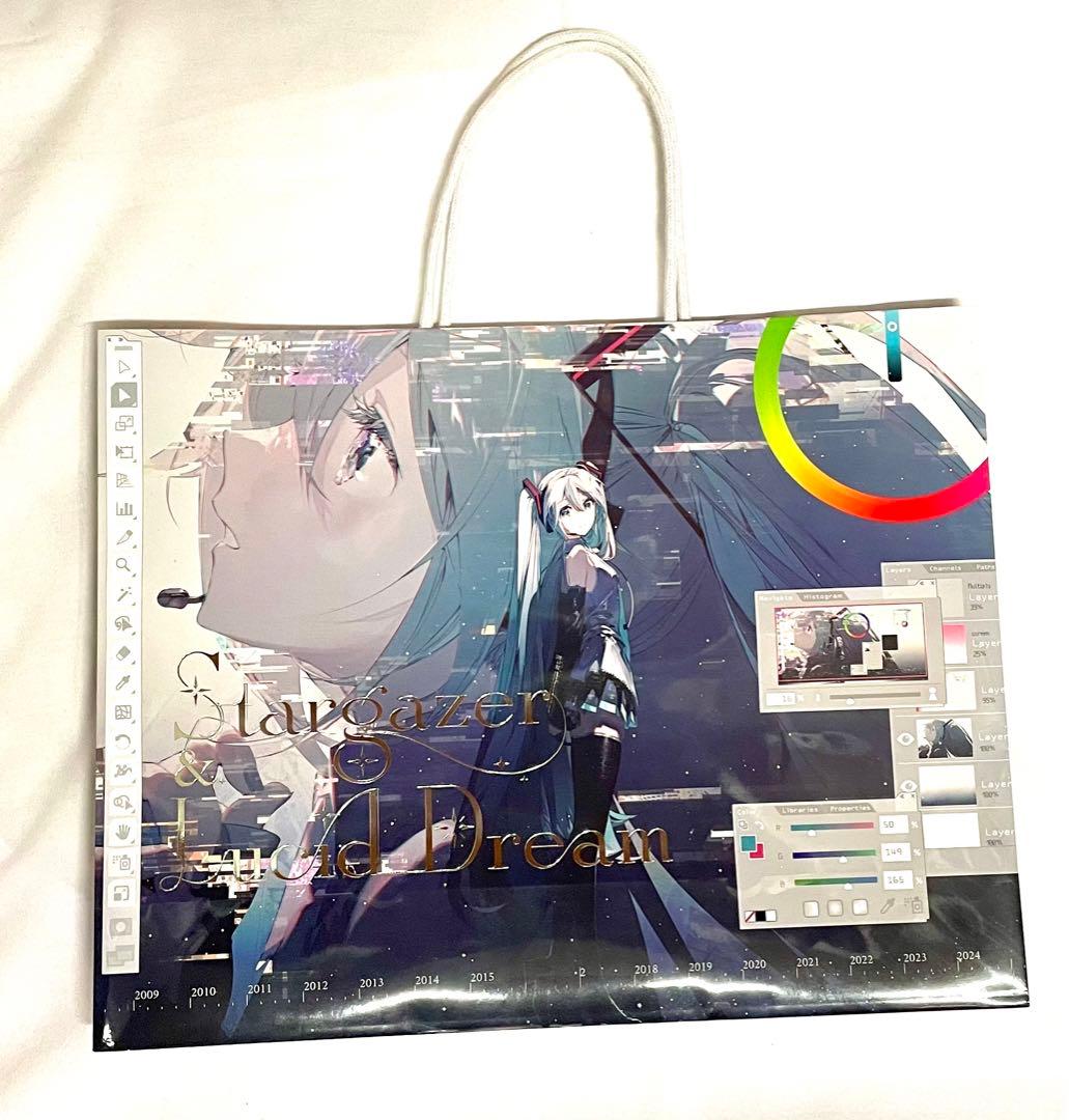 初音ミク Rella 個展 展示会 ショッパー 紙袋 特典 - メルカリ