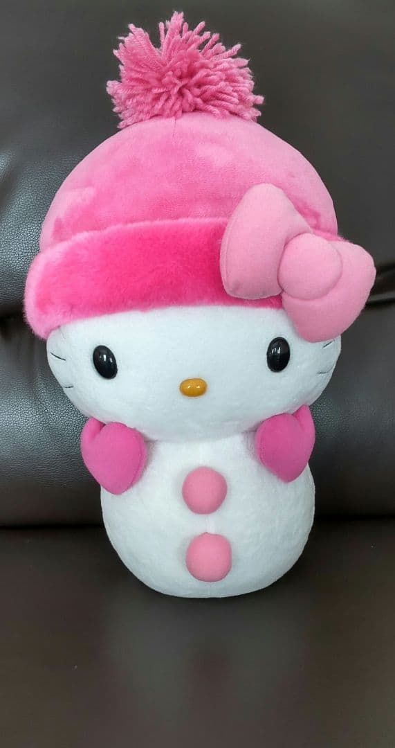 Hello Kittyハローキティ雪だるまぬいぐるみ冬季限定激レア