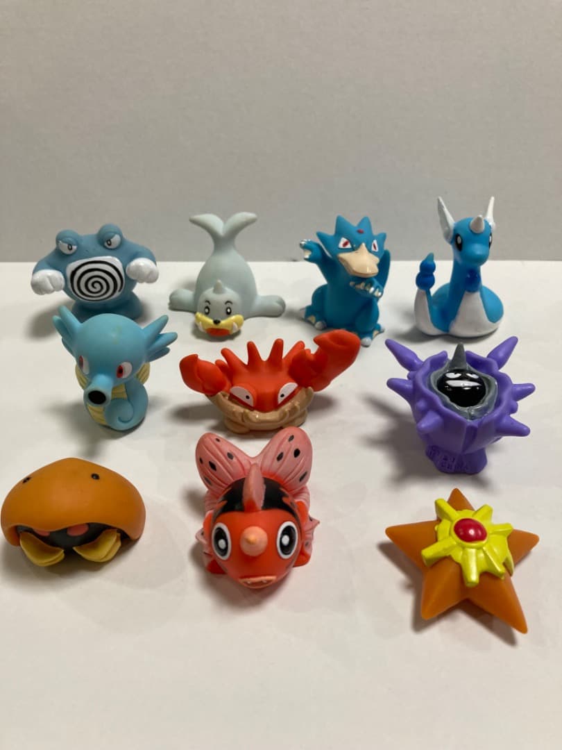 激レア1990年代初代ポケモン 指人形 ソフビ72匹