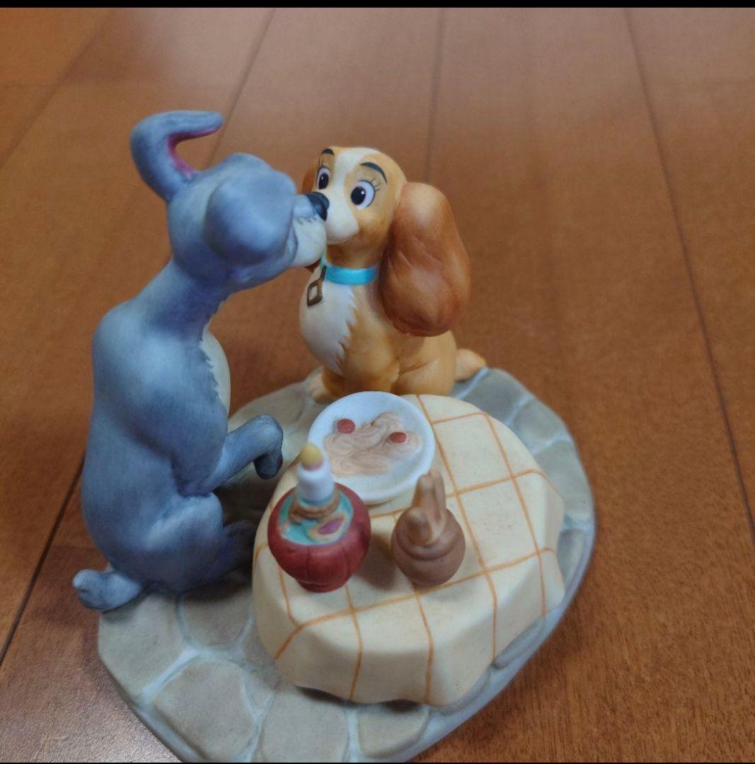 美品レア】ディズニー わんわん物語 レディ&トランプ スゥイートキス