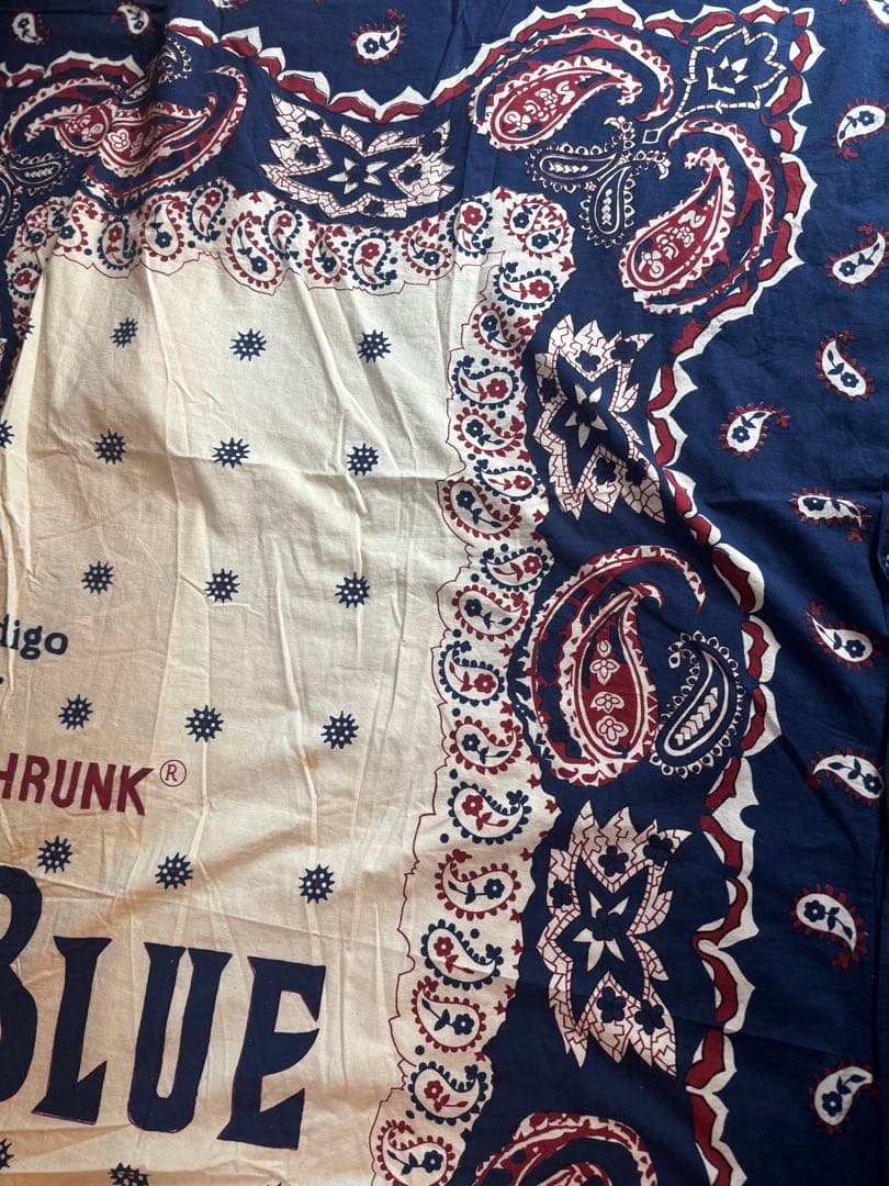 BLUEBLUE 更紗 ハリウッドランチマーケット 聖林公司 HRM 大判