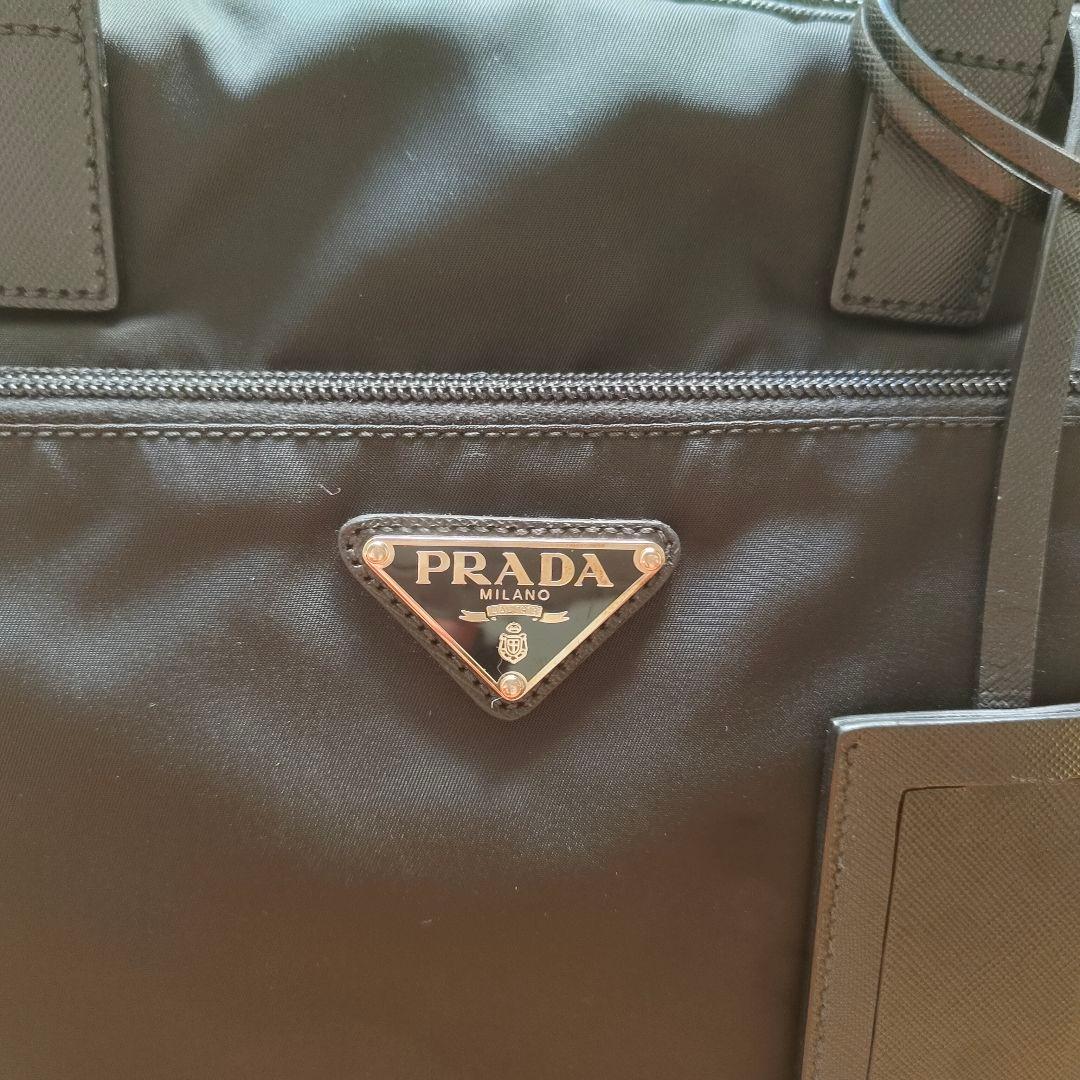 PRADA ブリーフケース ビジネスバッ グナイロン ブラック