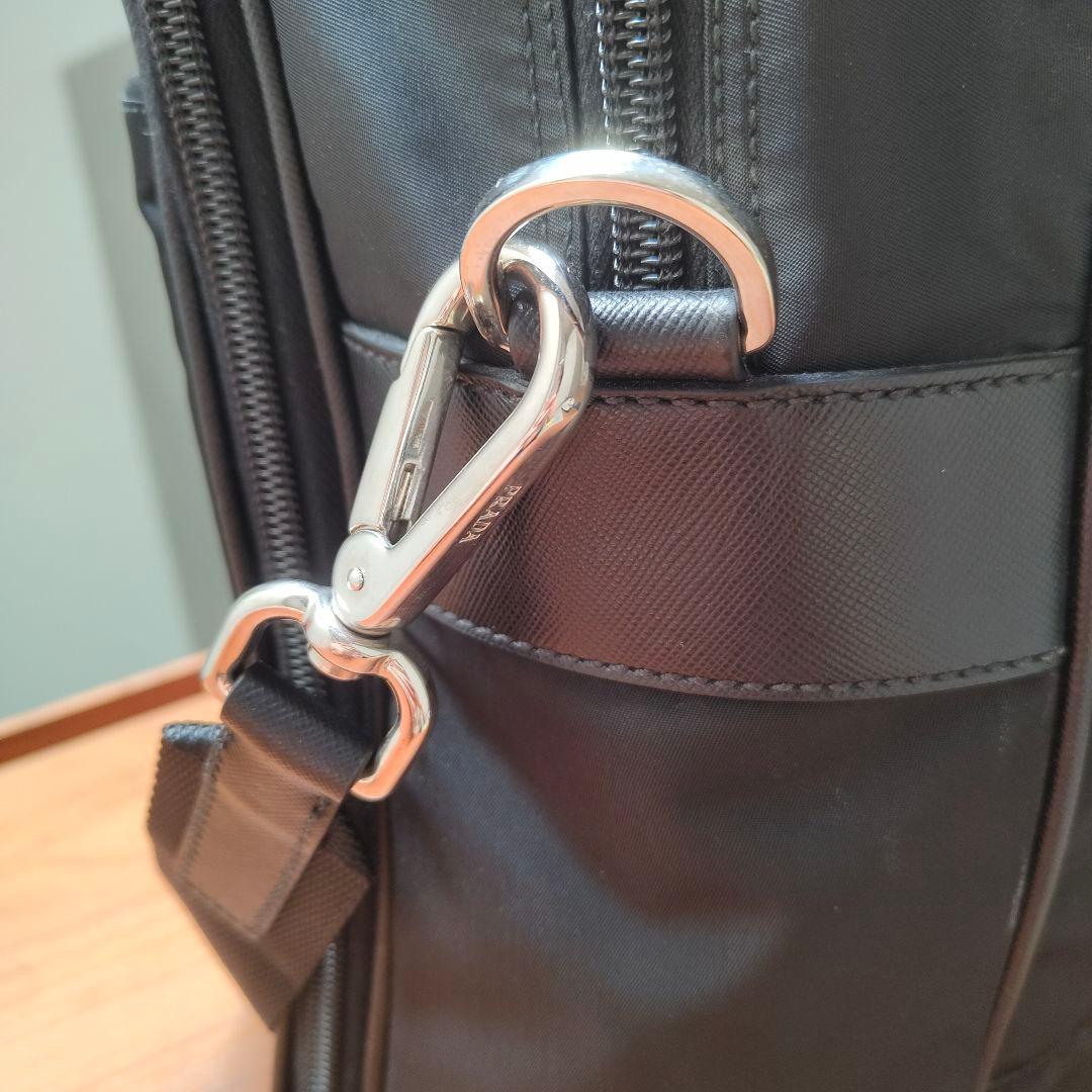 PRADA ブリーフケース ビジネスバッ グナイロン ブラック