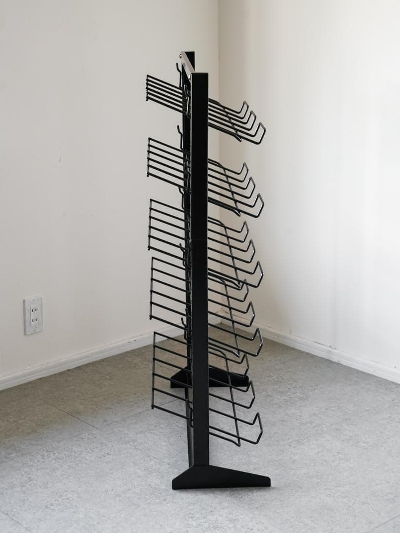 \"SANYO\" ワイヤー マガジンラック / スチールラック ミニマル モダン