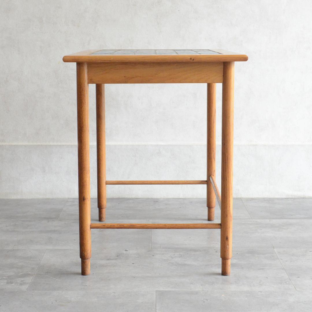 北欧ヴィンテージ タイルトップサイドテーブル デンマーク製