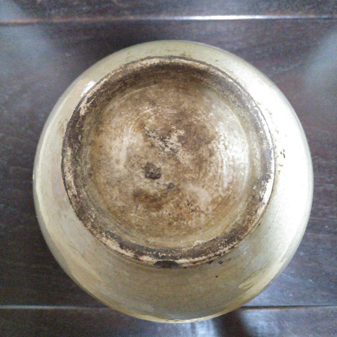 NO295 大堀相馬焼 古相馬 徳利 飴釉流し掛け - メルカリ