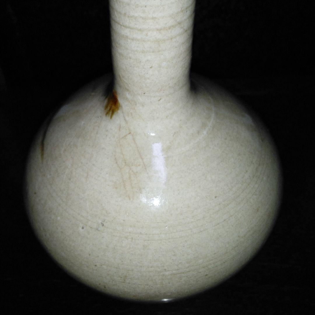 NO295 大堀相馬焼 古相馬 徳利 飴釉流し掛け - メルカリ